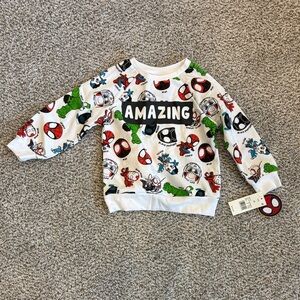 Spidey Kids Sweatshirt - Amazing Character Graphics